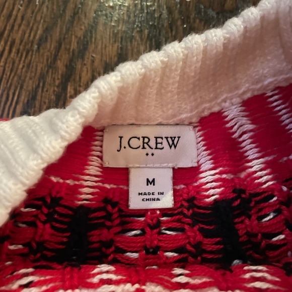 LIKE NEW FAIR ISLE JCREW SWEATER - Picture 4 of 6